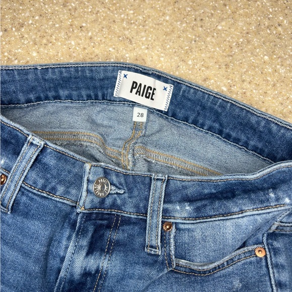 PAIGE denim Hoxton ankle in Rockshow distressed - Size 28 / 6 - Picture 8 of 13